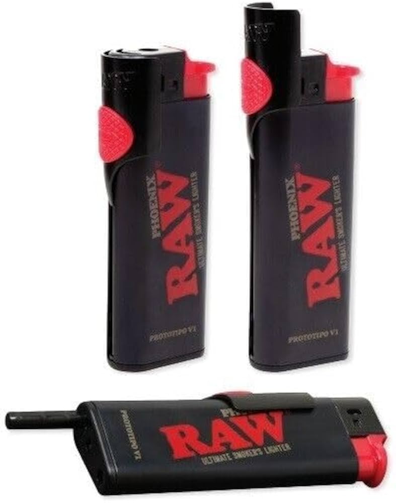 Photograph of product: RAW - Classic Phoenix Lighter (Black)