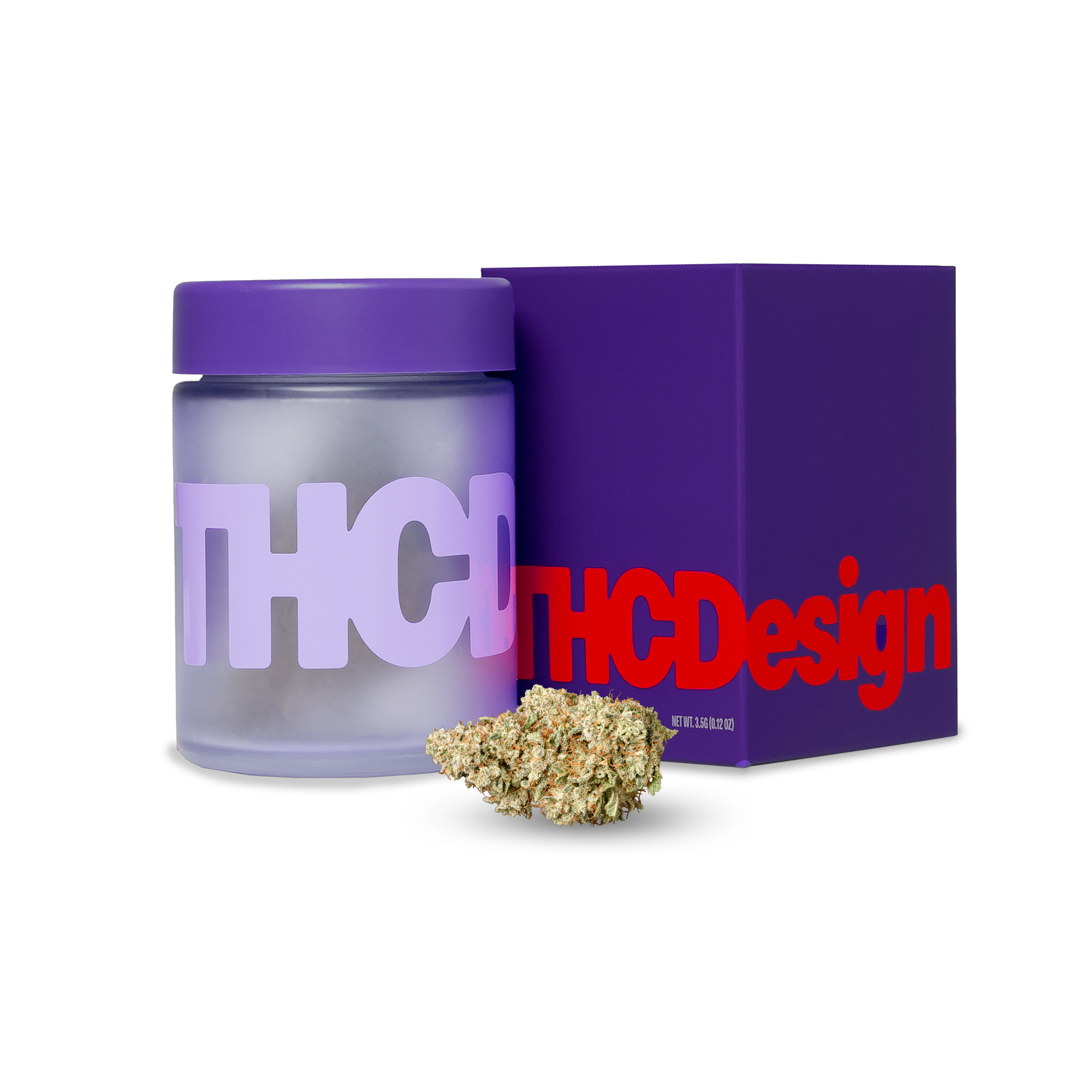 Photograph of product: TH-oui DESIGN - FLOWER - 3.5G - Oui'd - 24K