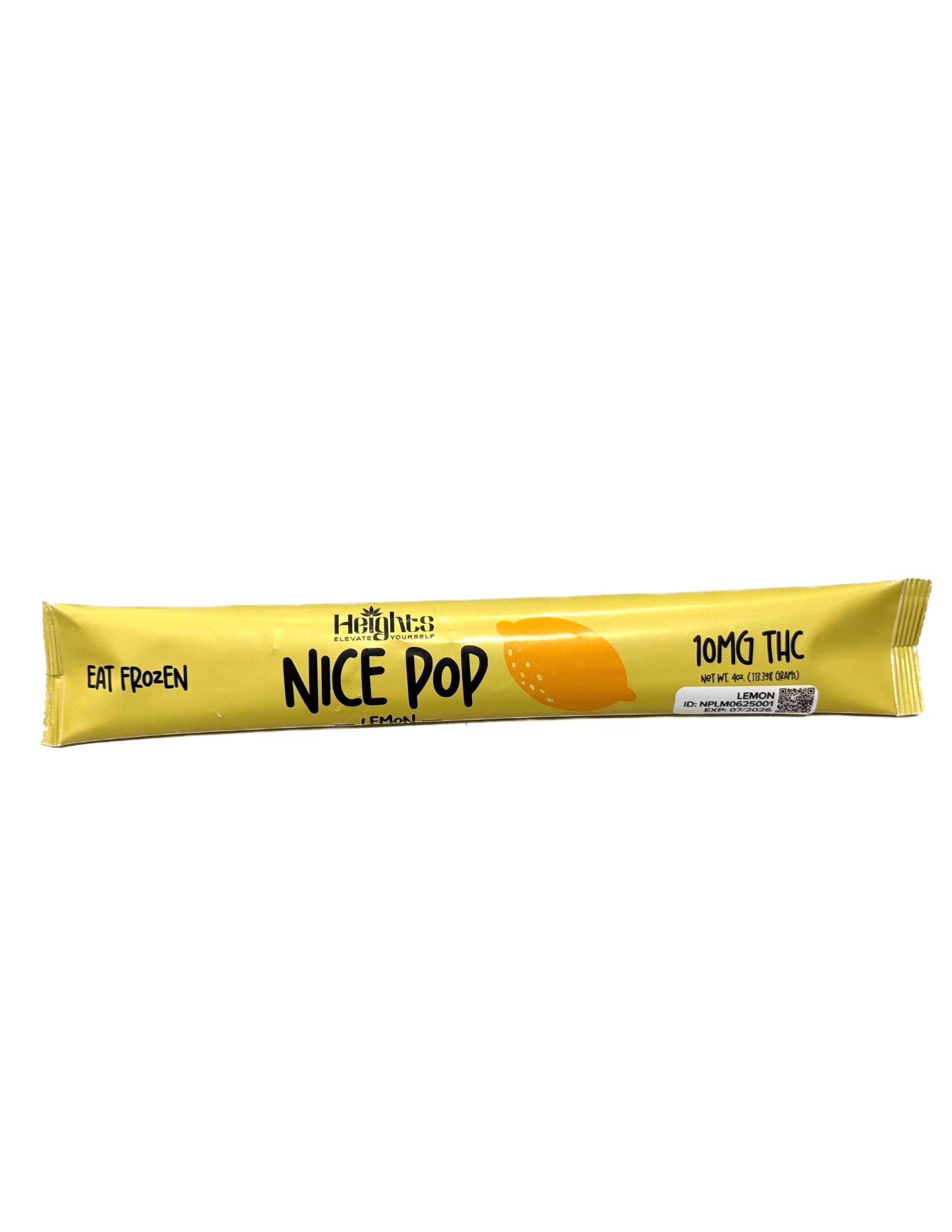 Photograph of product: Heights - Nice Pop Lemon - 10mg