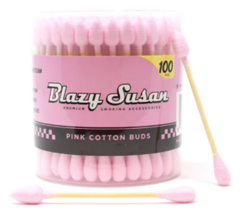 Photograph of product: LuvBuds/Blazy Susan - Pink Cotton Buds