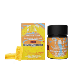 Photograph of product: Caribbean Breeze Gummies (100mg) - 