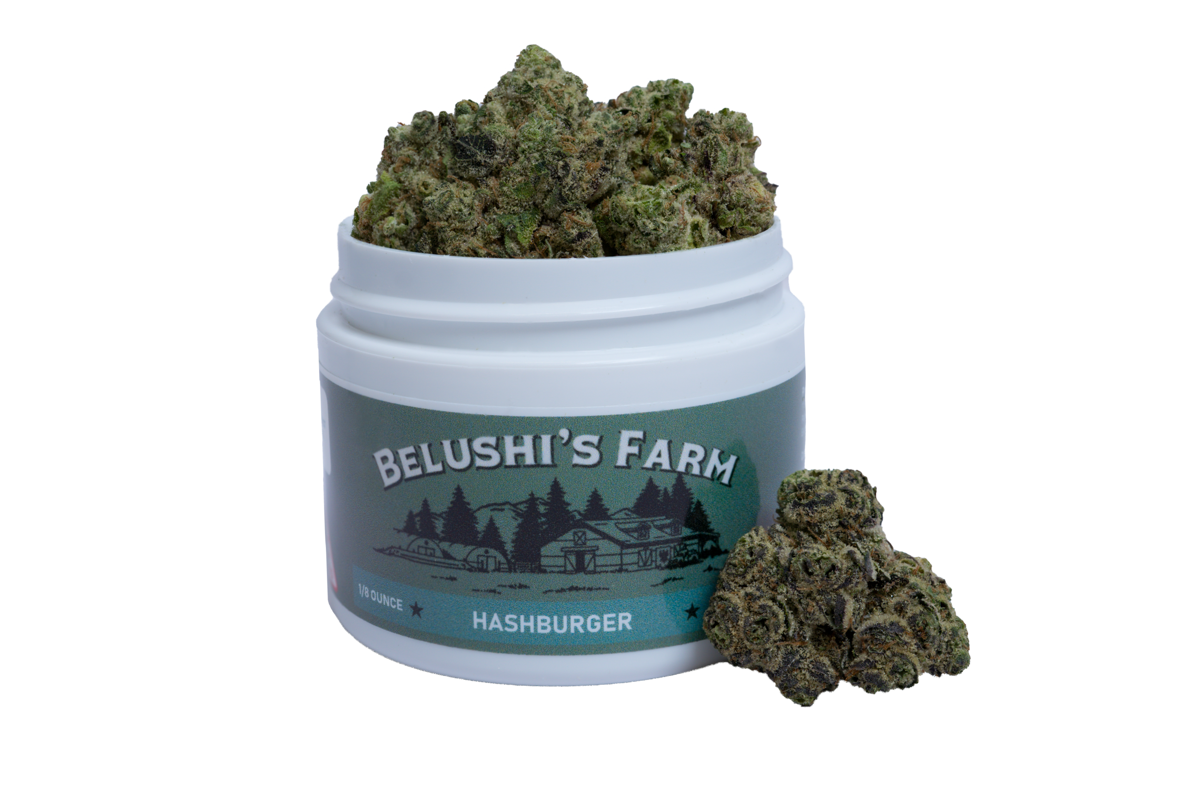 Photograph of product: LA Kush Cake | 3.5g