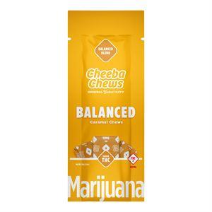 Photograph of product: Cheeba Chews | Taffy | Caramel Balanced 100mg