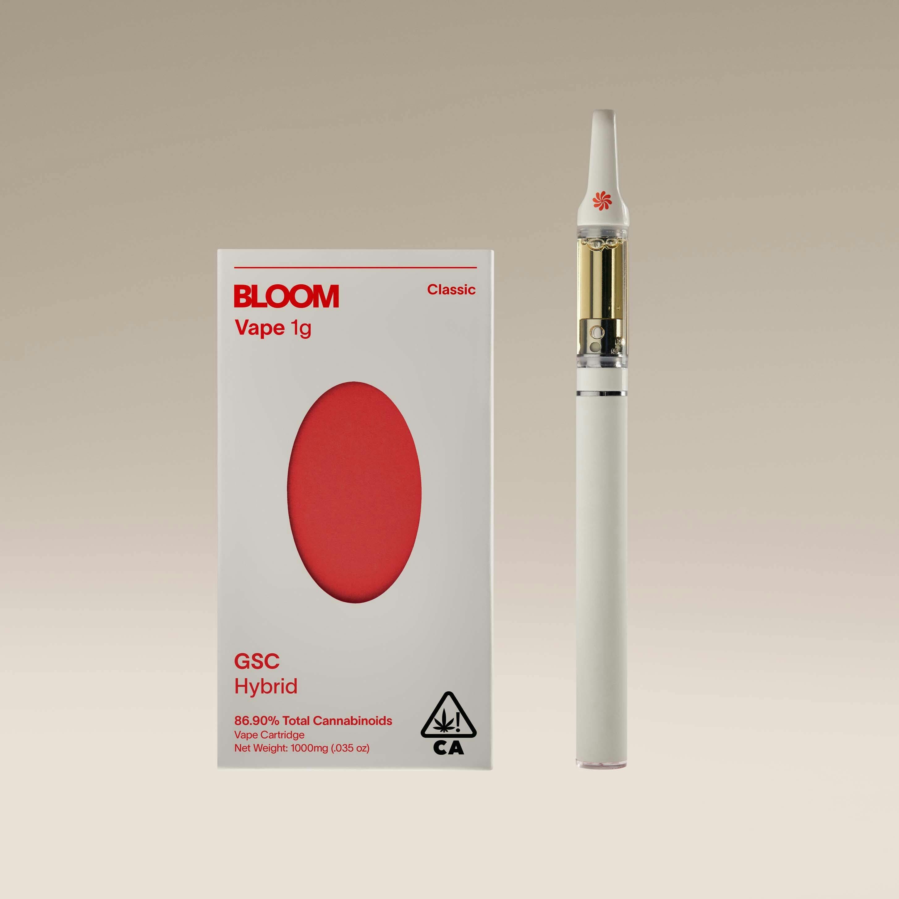 Photograph of product: Bloom - Vape - GSC