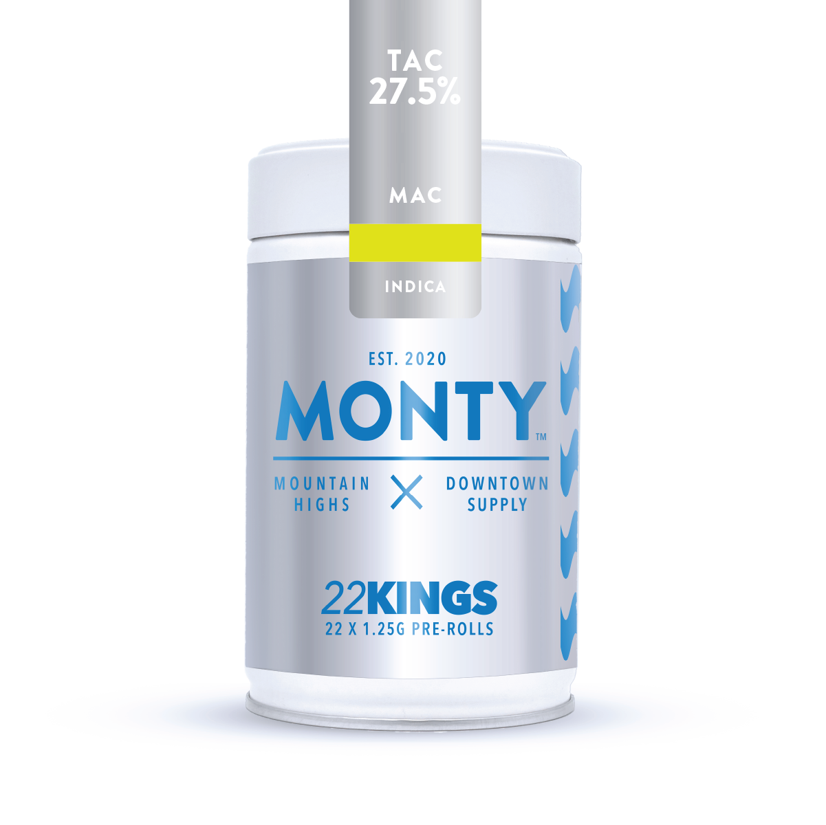 Photograph of product: DOH YEY | MAC | Pre-Rolls | 22 x Kings