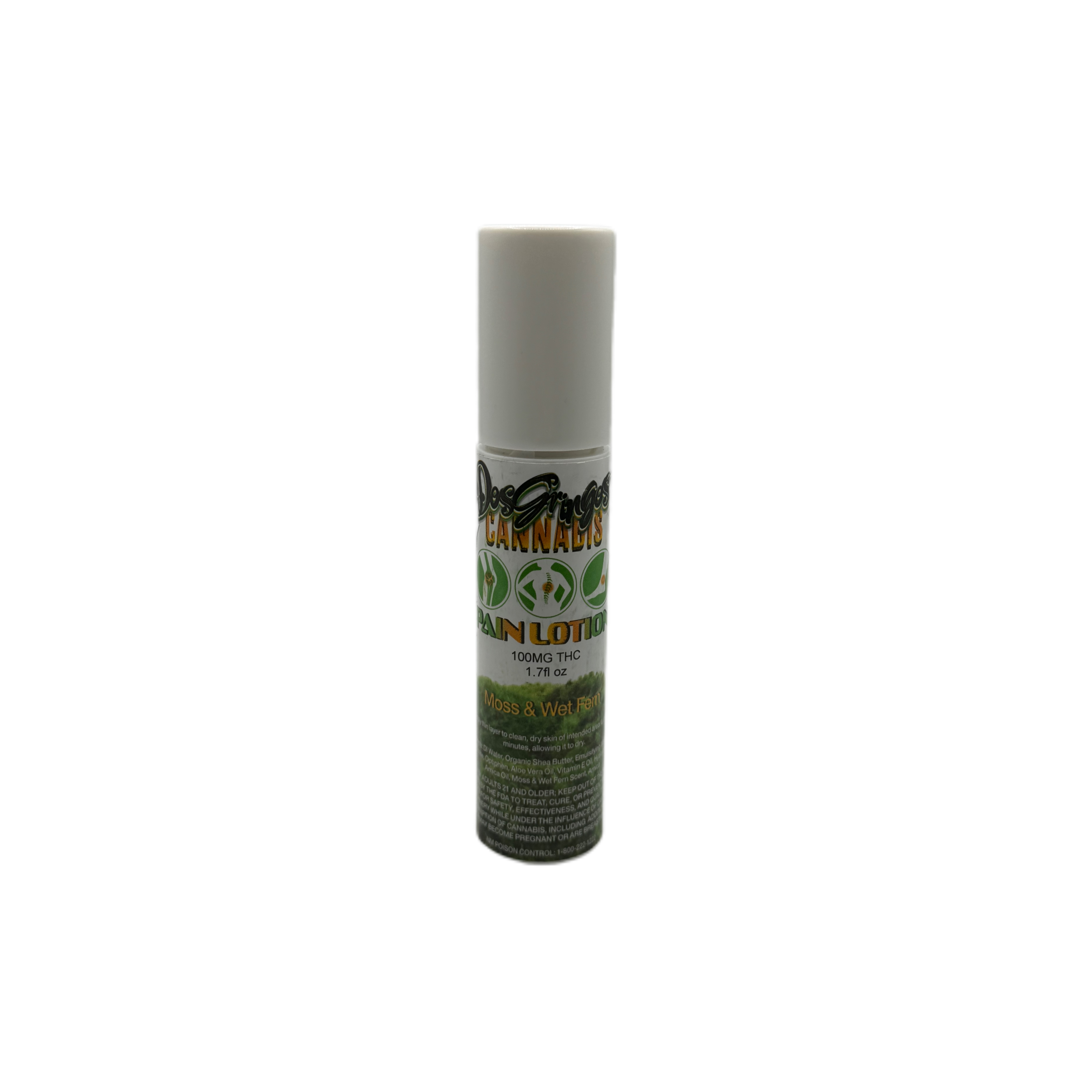 Photograph of product: Moss and Wet Fern Lotion | 1000mg | Dos Gringos