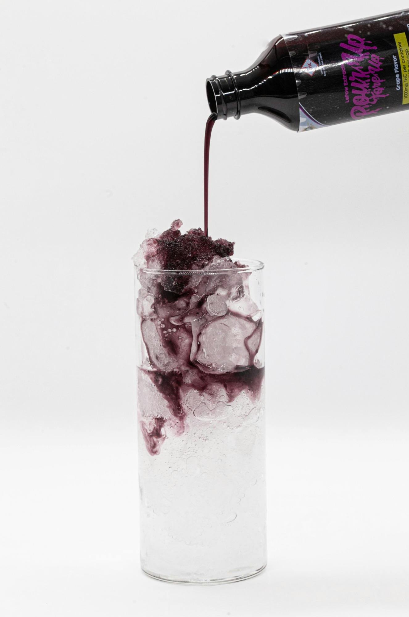 Photograph of product: LePow Extracts - Pour Up Grape Syrup 1000mg