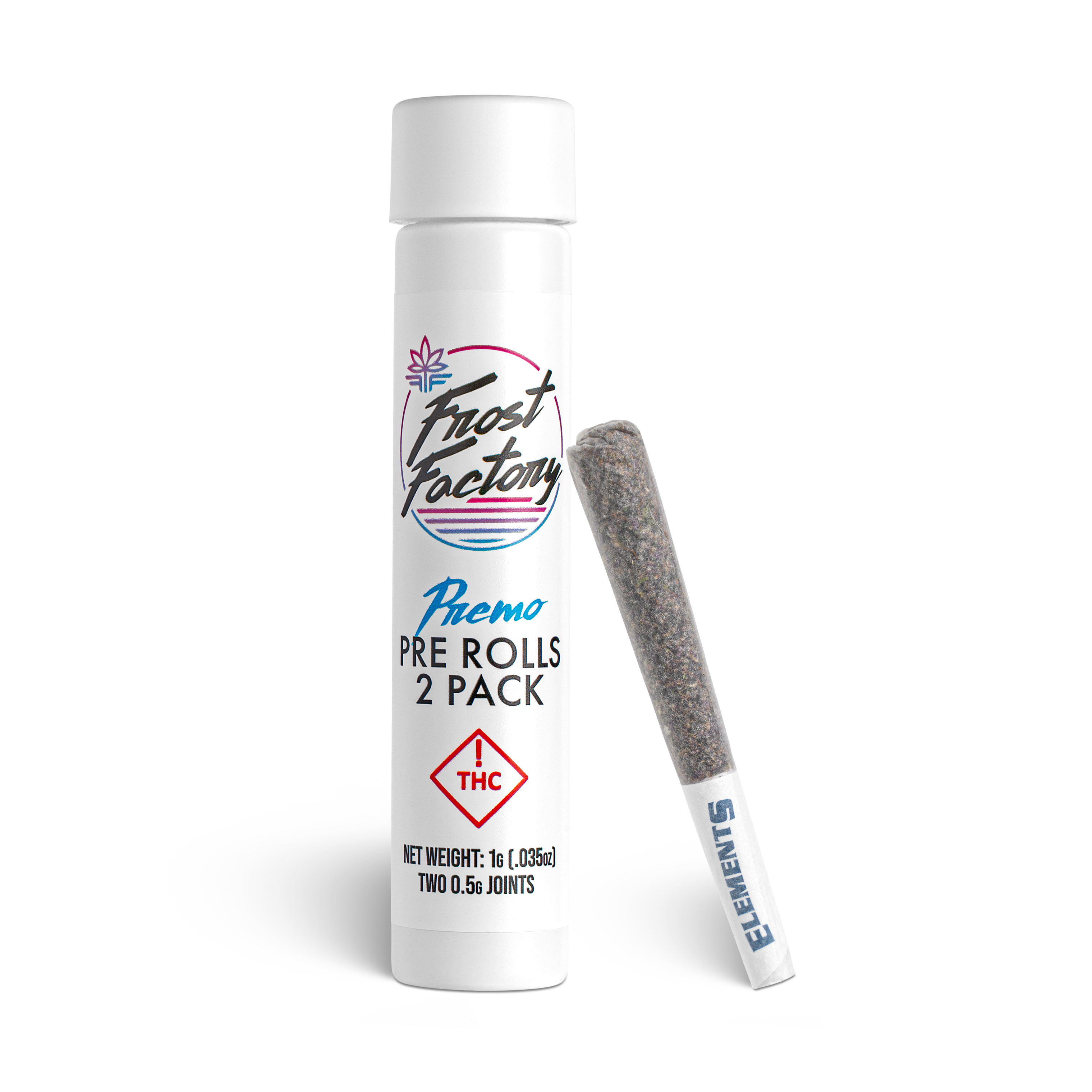 Photograph of product: White Truffle Premo Pre-Rolls - 2 Pack