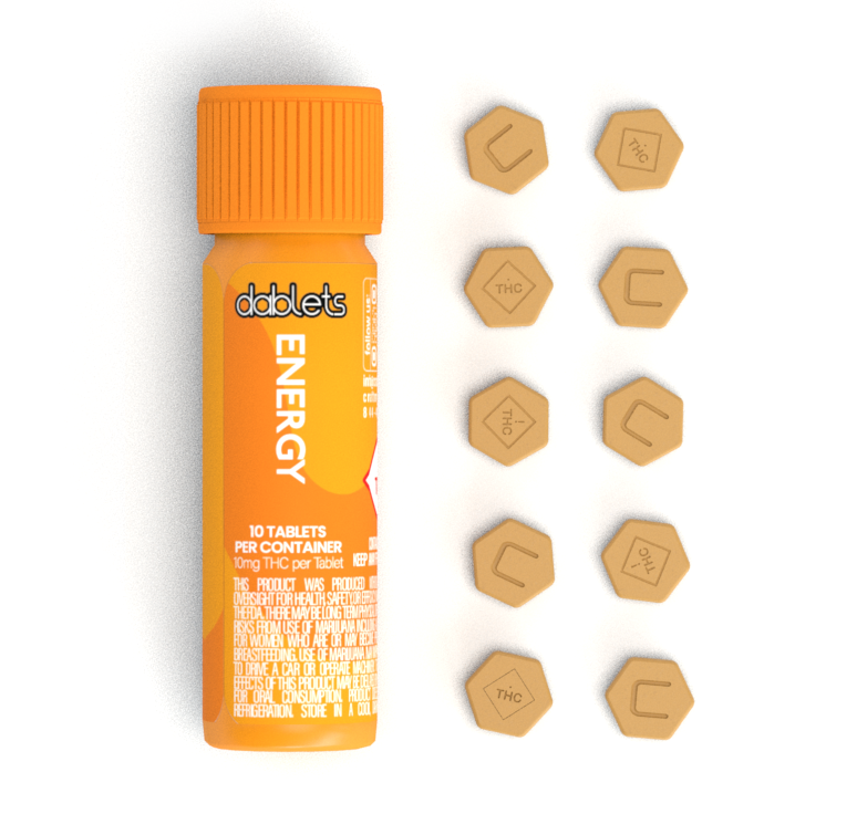 Photograph of product: Craft Dablets Energy 100mg