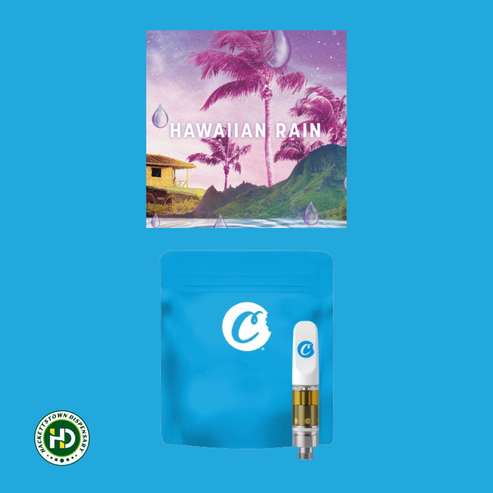 Photograph of product: Cookies Cart | Hawaiian Rain | 1g (Oui'd)