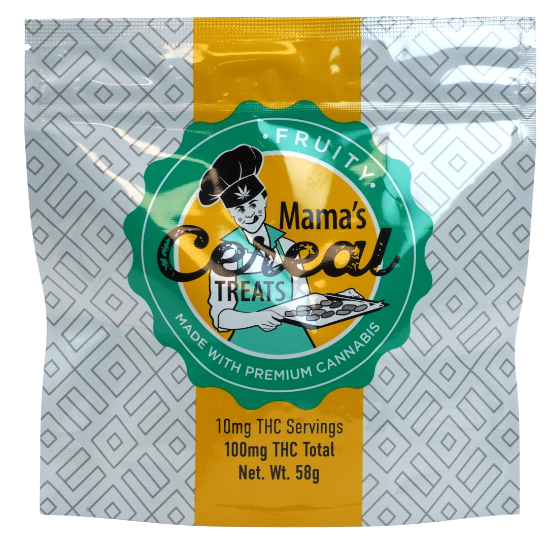 Photograph of product: Mama's Cereal Treat | Fruity | 100mg [#92]