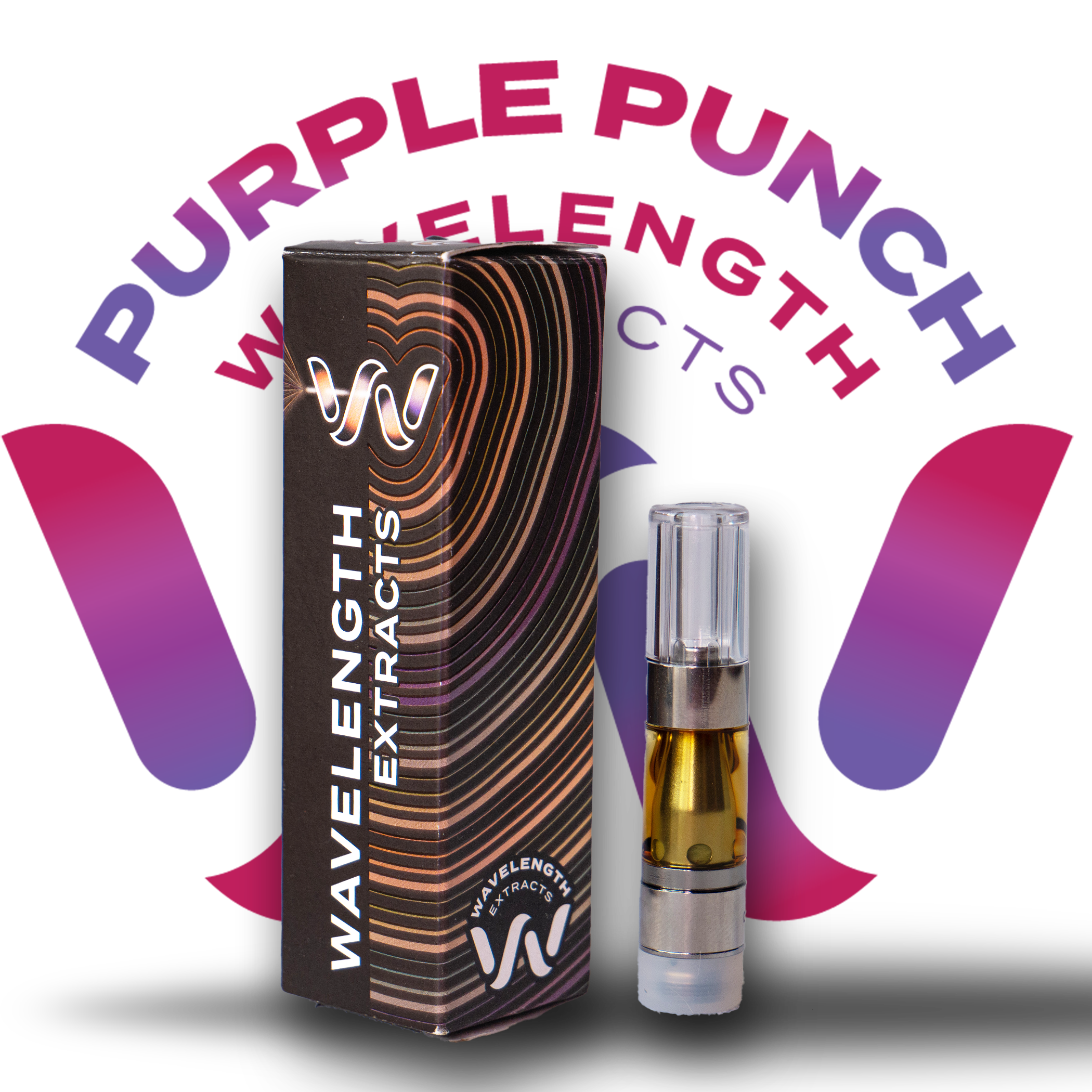 Photograph of product: Wavelength | Purple Punch Cartridge