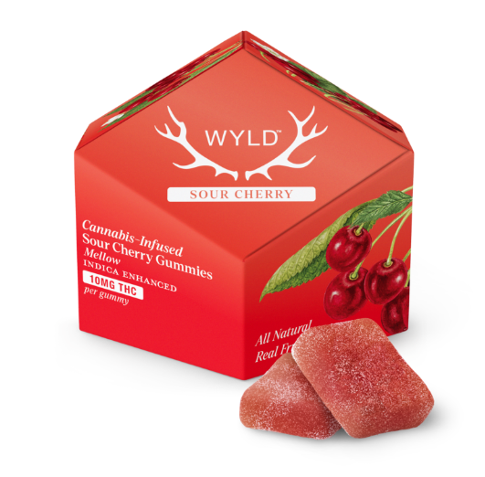 Photograph of product: Gummy | Sour Cherry | 5mg 20pk