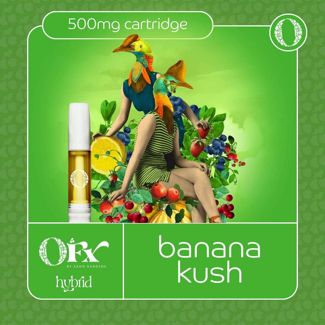 Photograph of product: Banana Kush | Cart.