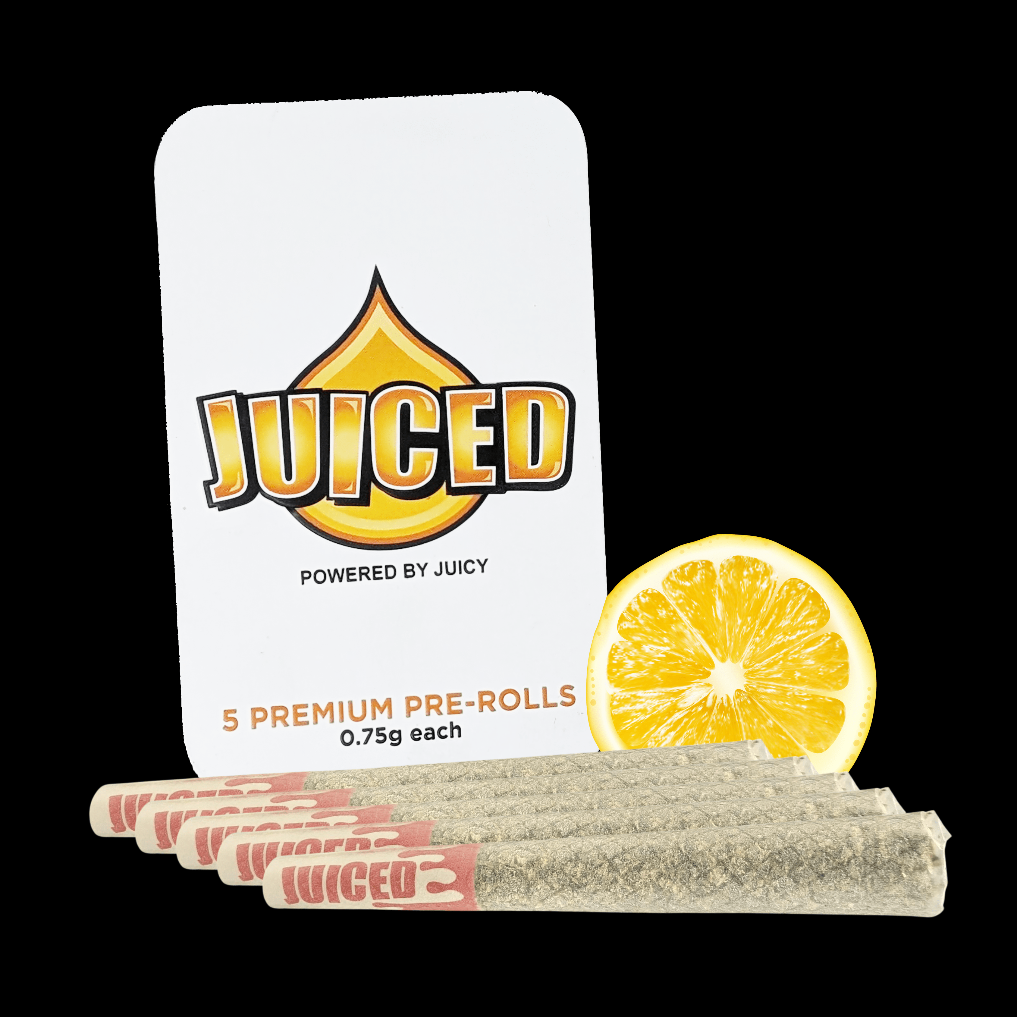 Photograph of product: 3.75g <5x.75g> Preroll Pack (Lemon) [Oui'd]