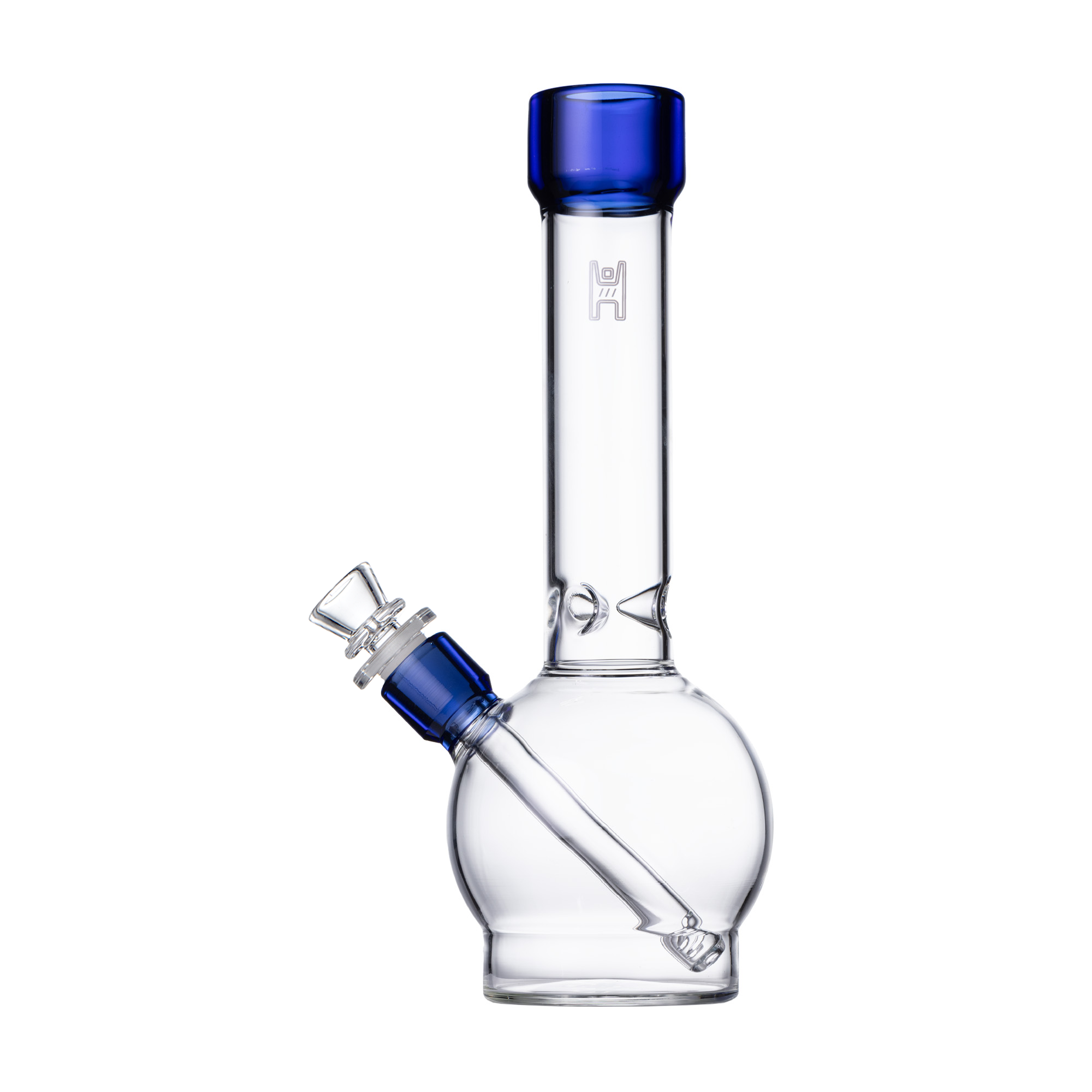 Photograph of product: HG - 12" Ball - Clear with Blue