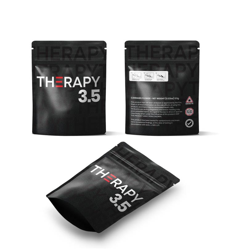 Photograph of product: Therapy Flower - Sunskit Tangie - 3.5g