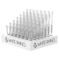 Photograph of product: White Rhino Glass Downstems | 19/14mm | Asst Sizes