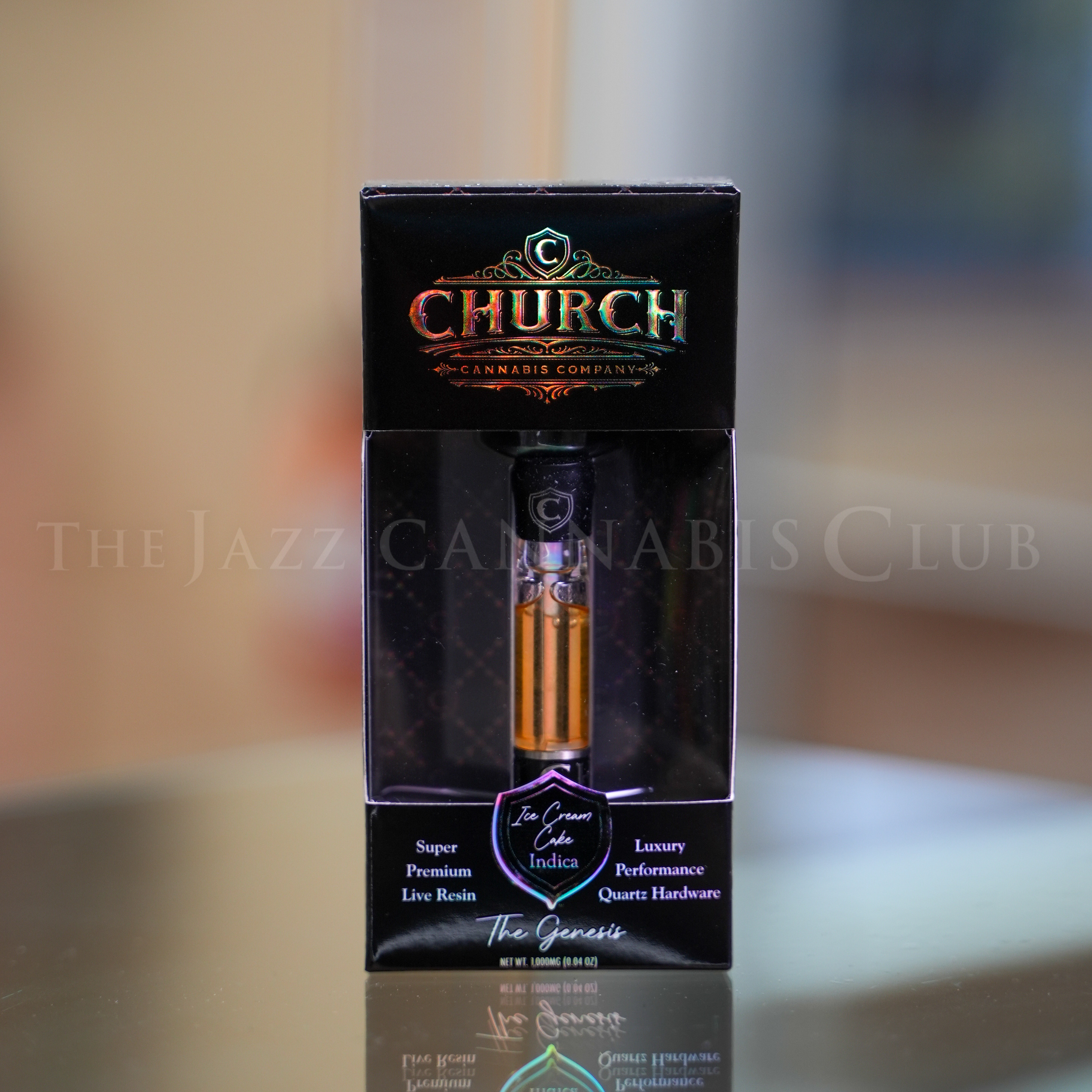 Photograph of product: Church - Ice Cream Cake Cart Live Resin