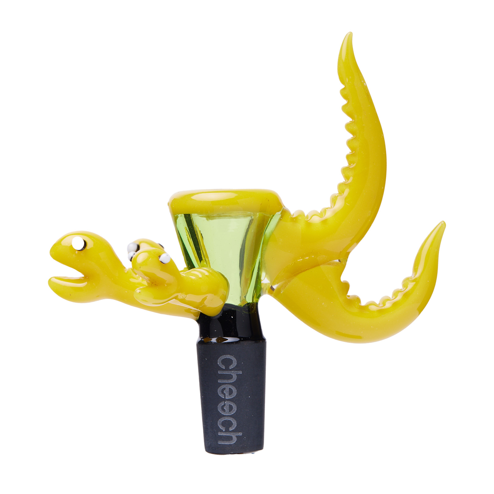 Photograph of product: Cheech | Three Headed Salamander Bowl | Yellow