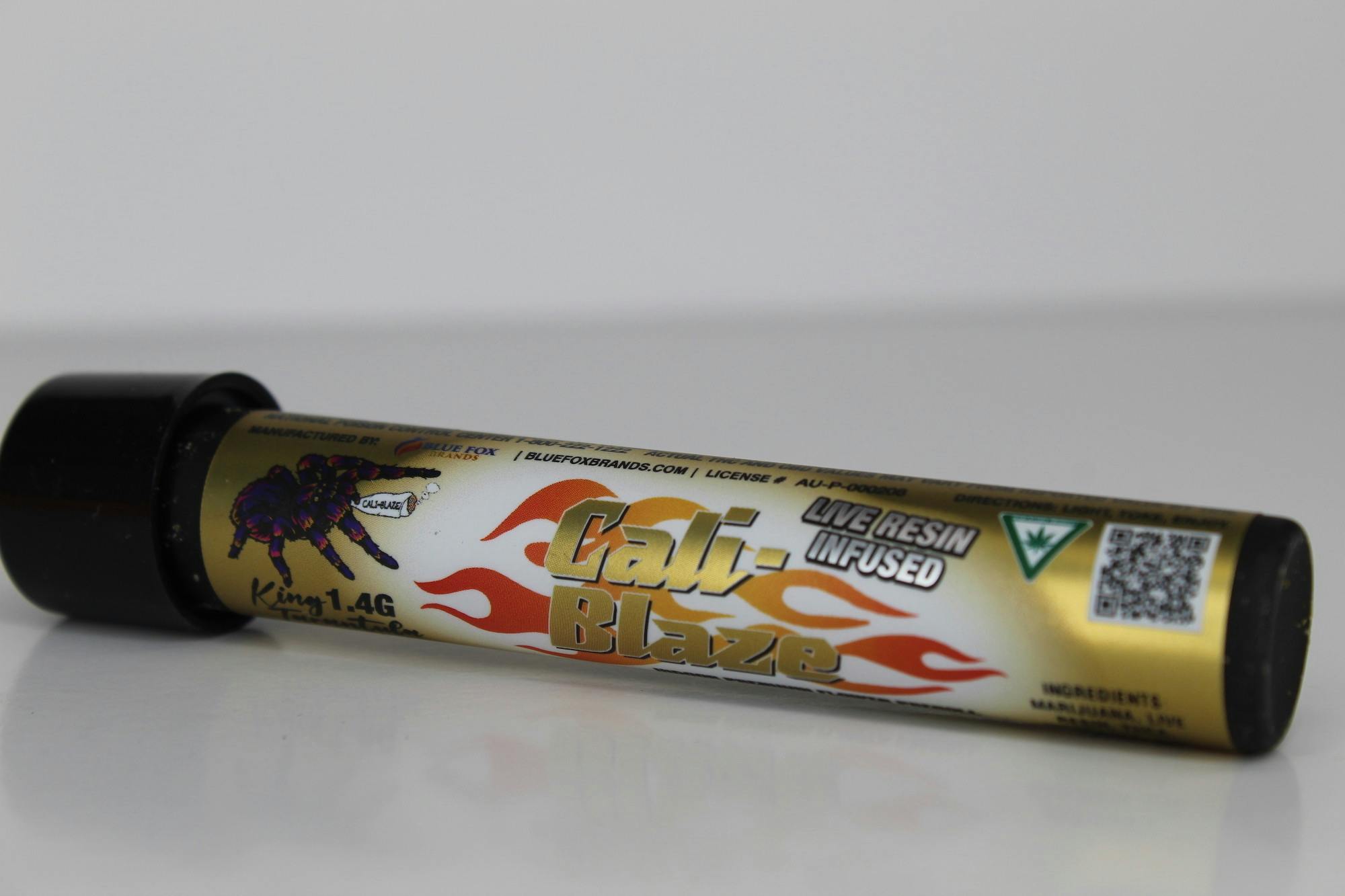 Photograph of product: Cali Blaze | Intimidator OG Tarantula | 1.4g Pre Roll