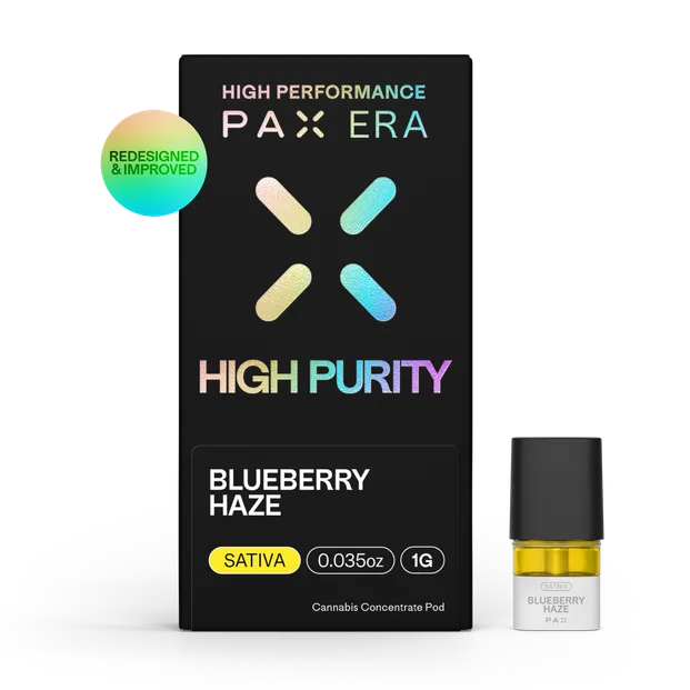Photograph of product: Pax High Purity Blueberry Haze Pod