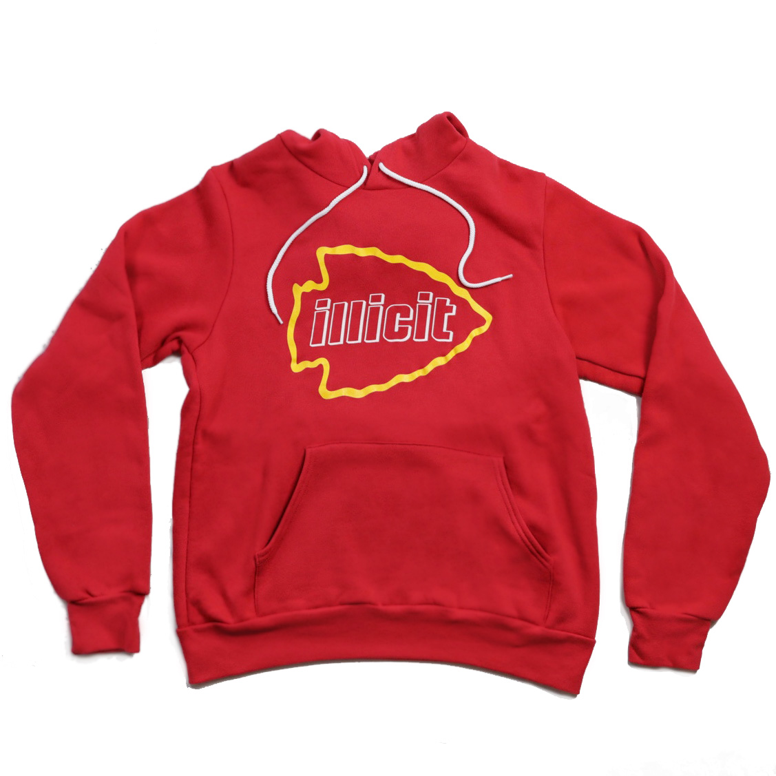 Photograph of product: Arrowhead Illicit Hoodie - Red