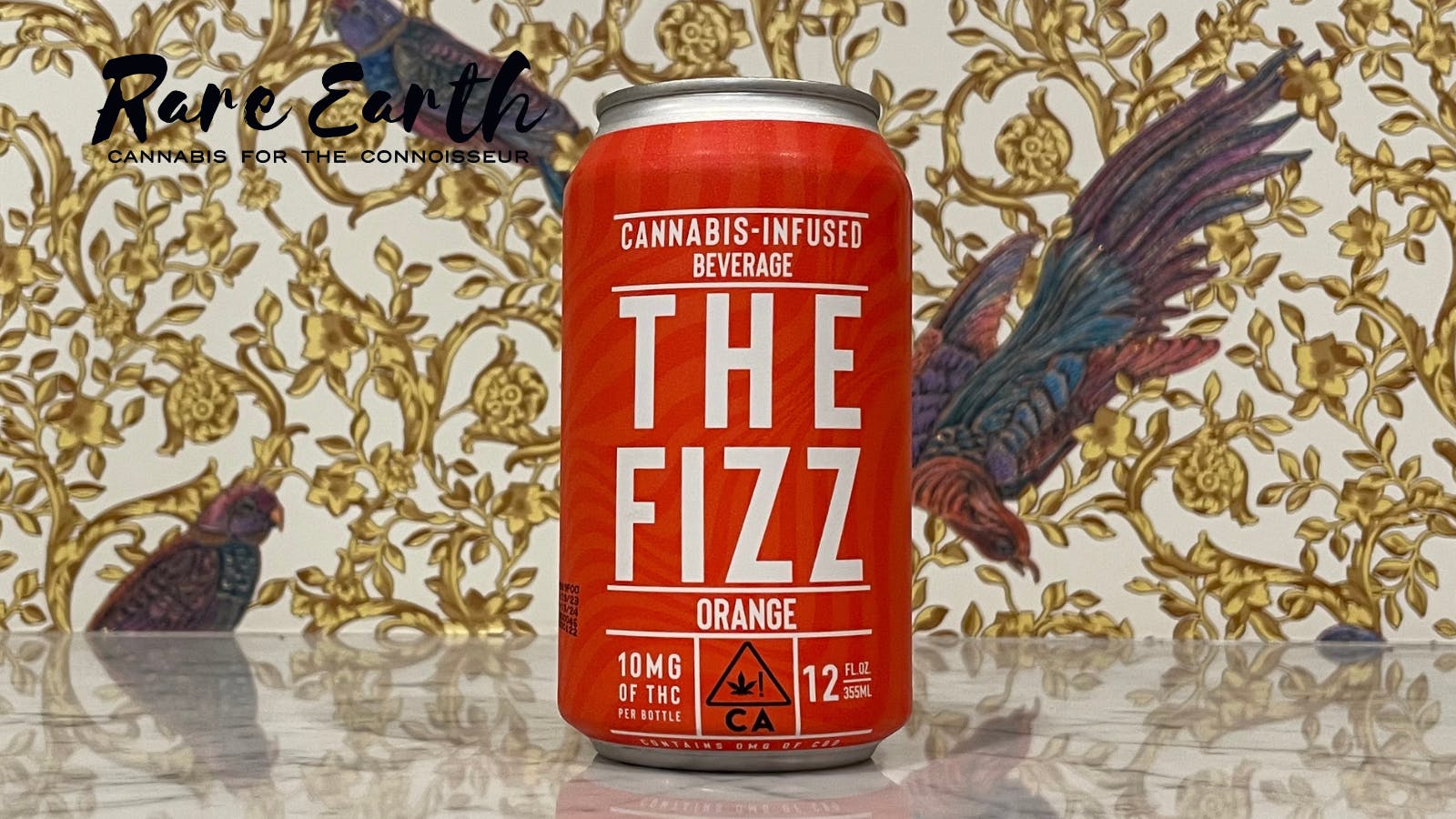 Photograph of product: The Fizz - Orange Soda - 10 MG