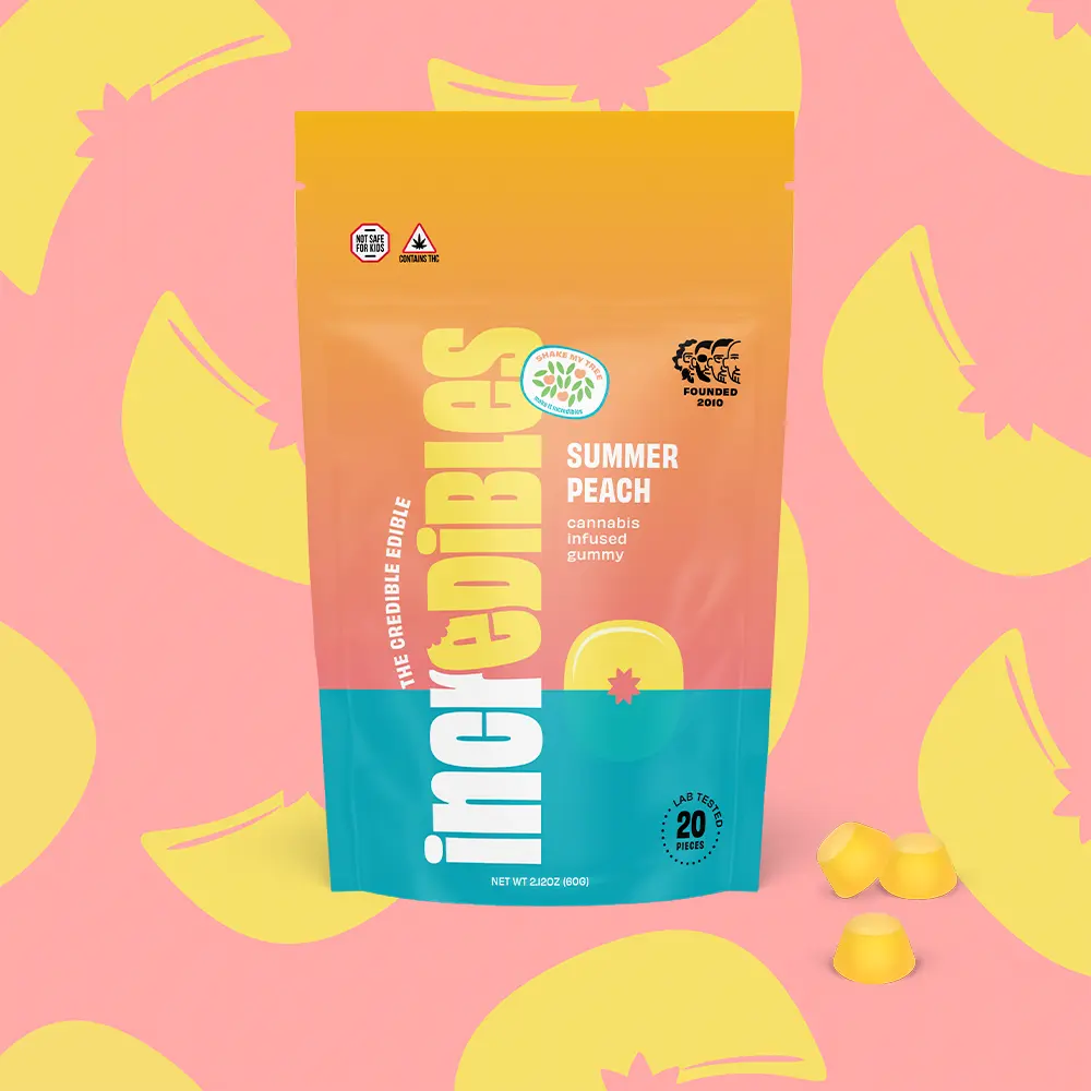 Photograph of product: Summer Peach TH-oui Gummies T4.4 (00868) 20pk