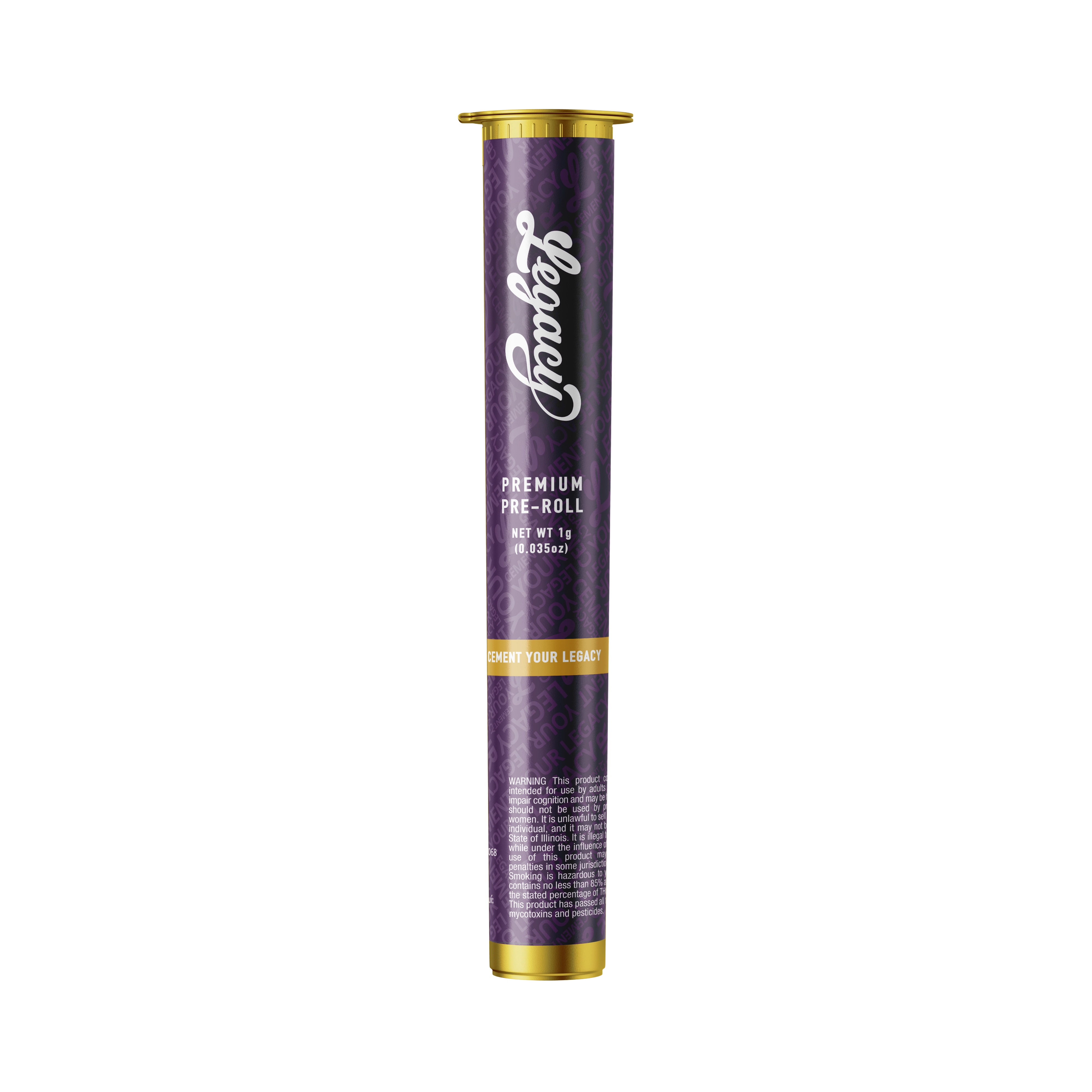 Photograph of product: Legacy | Pre-Roll | Lemon Cherry Gelato