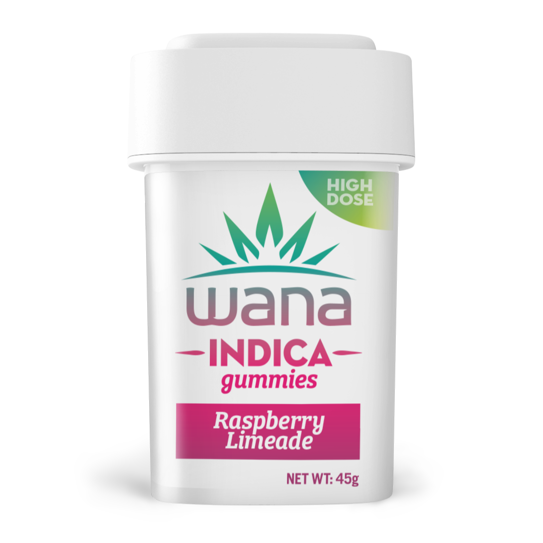 Photograph of product: Wana | Gummies | Raspberry Limeade 300mg