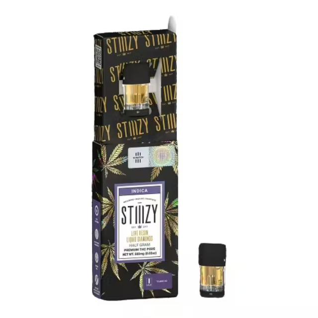 Photograph of product: 0.5G- TAHOE OG- LIVE RESIN LIQUID DIAMONDS- POD