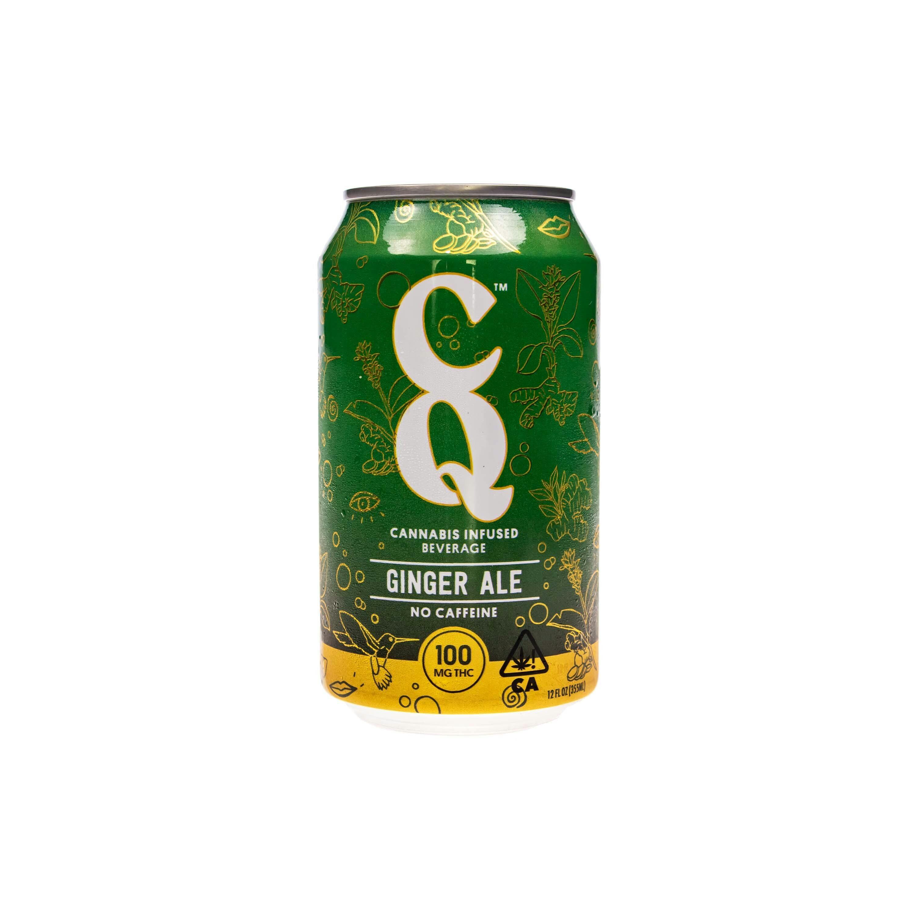 Photograph of product: CQ | Ginger Ale Caffeine Free (100mg TH-oui)