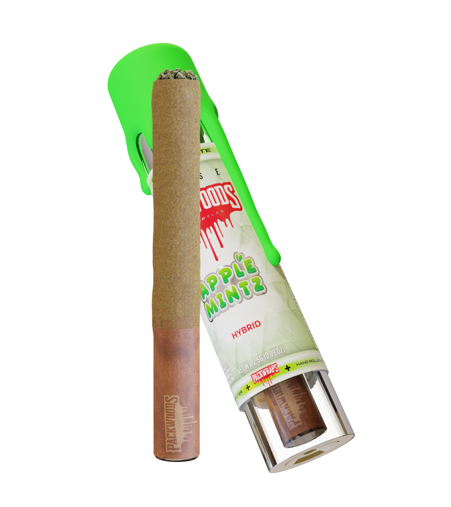 Photograph of product: Packwoods - 2.5g Infused Blunt - - Apple Mintz (H)