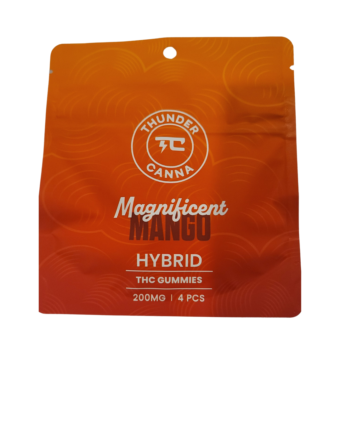 Photograph of product: Thunder Canna | Mango | 200MG | 4 PCS