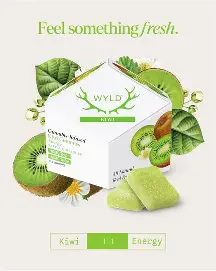 Photograph of product: Wyld Kiwi 100mg THC/THCV
