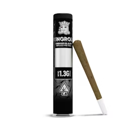 Photograph of product: KING LOUIS XIII X QUEEN Z [OIL & KIEF INFUSED] 1.3G