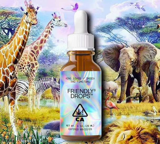 Photograph of product: KING LOUIS OG [I] TINCTURE - 1000 MG