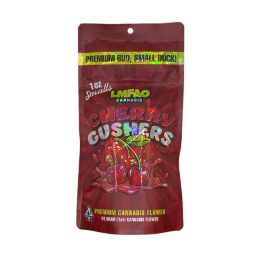 Photograph of product: CHERRY GUSHERS 28G FLOWER
