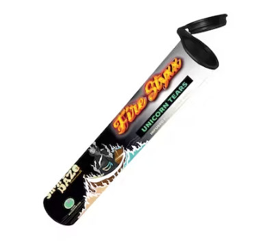 Photograph of product: Glorious Oui'd 1g Pre-Roll - Blazing Star Fire Styxx | Simpler Daze