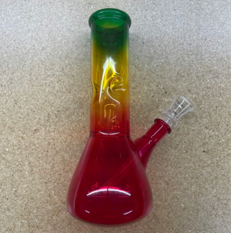 Photograph of product: $20 | 8" Painted Percolator Bong