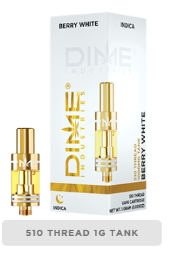 Photograph of product: DIME 1G Cart-Berry White