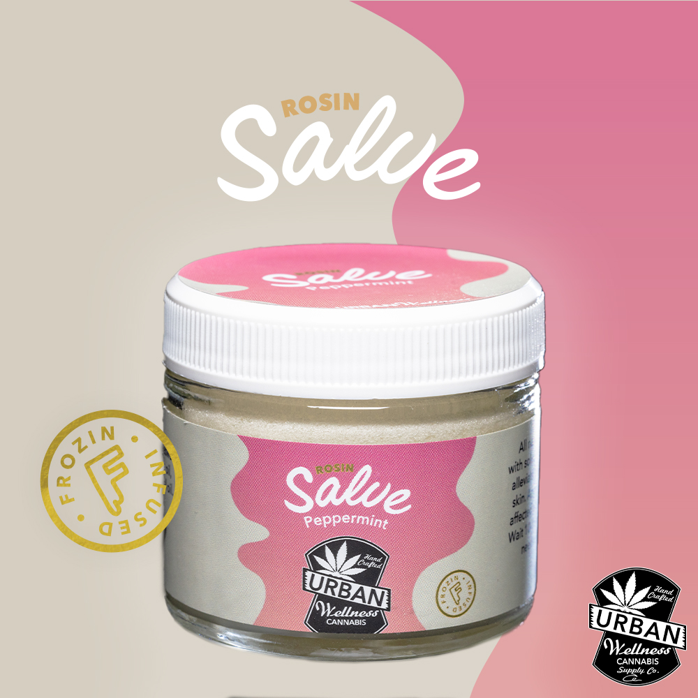 Photograph of product: Urban Wellness - Peppermint Rosin Salve 300mg - 2oz