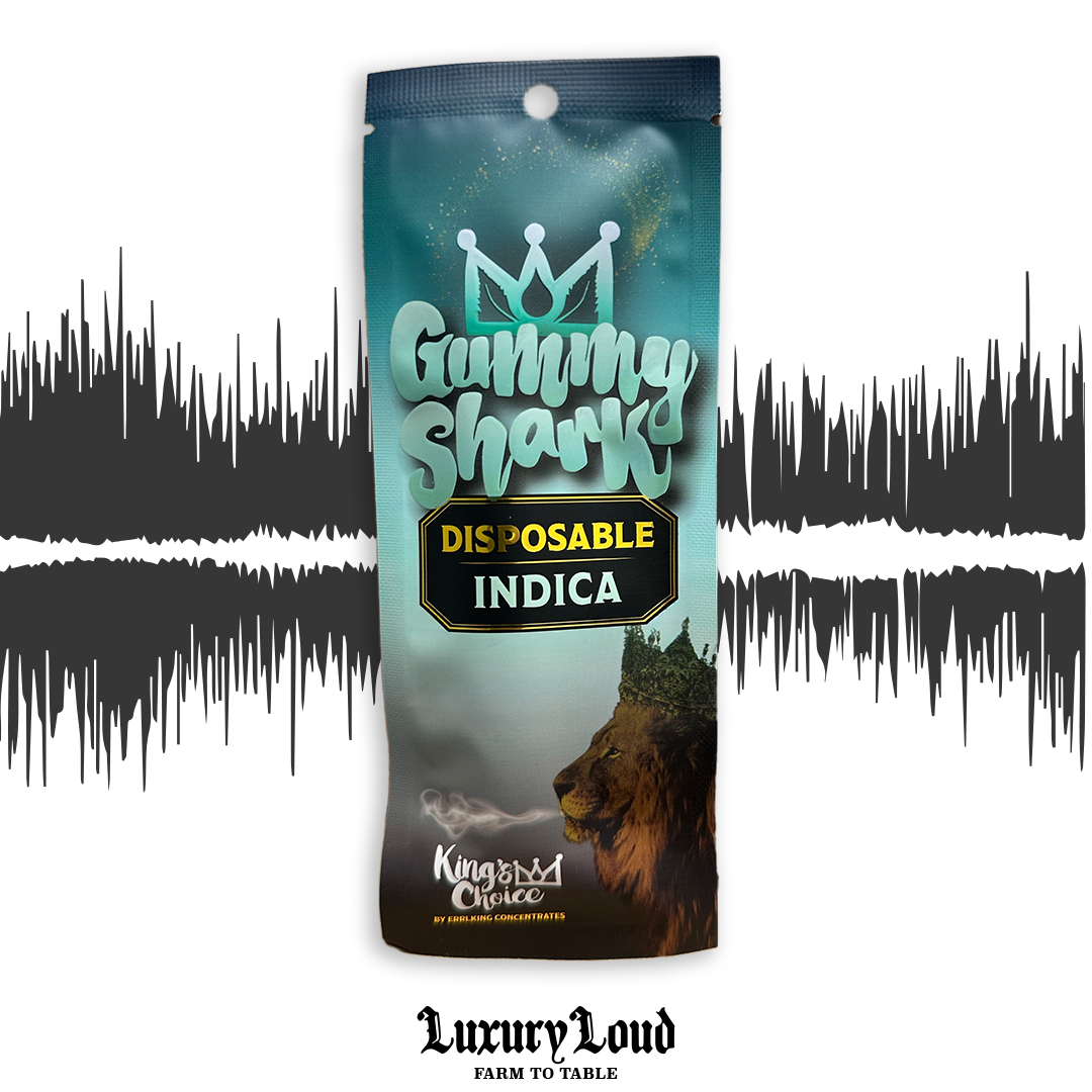 Photograph of product: Disposable Vape 1g Gummy Shark