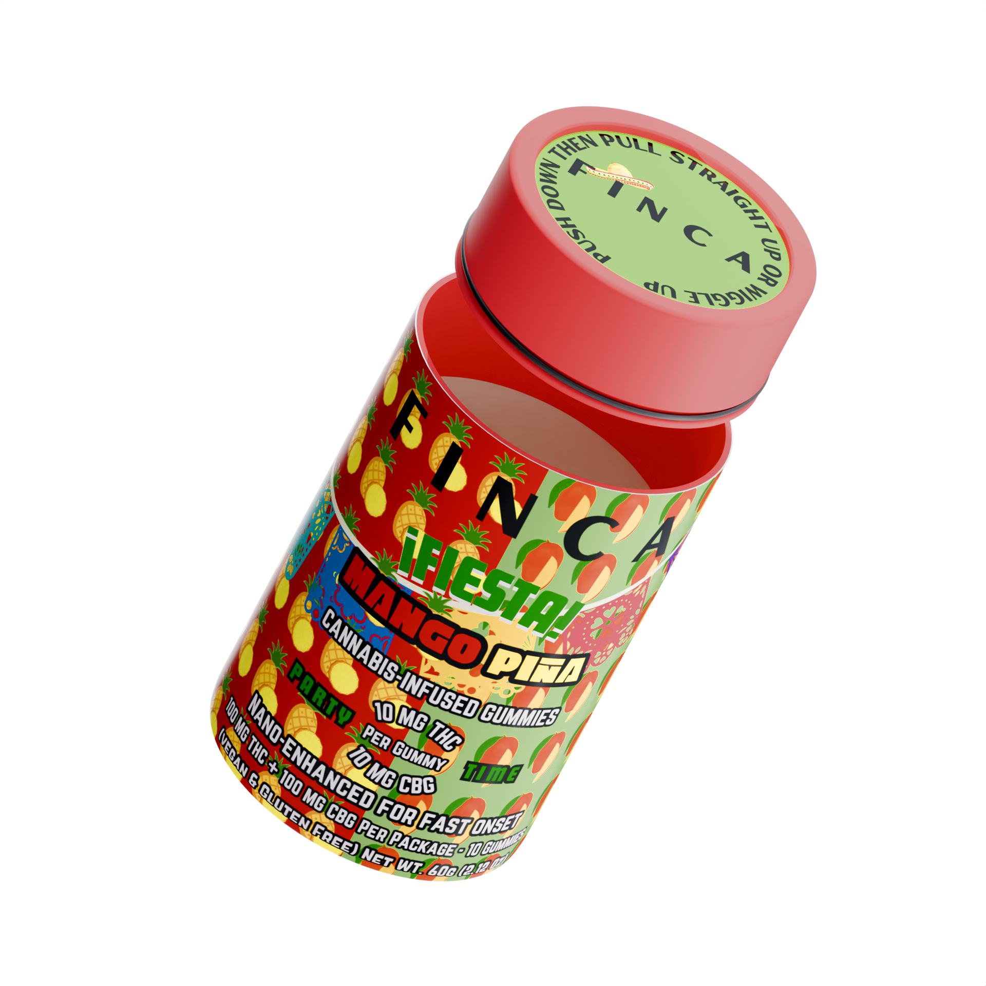 Photograph of Product: Fiesta Mango Pina Social Gummies
