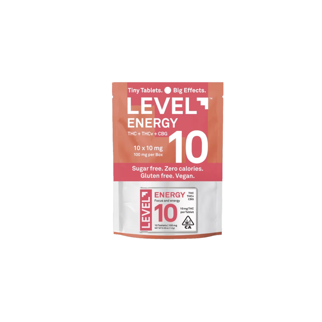 Photograph of product: Level Energy Tablets 100mg