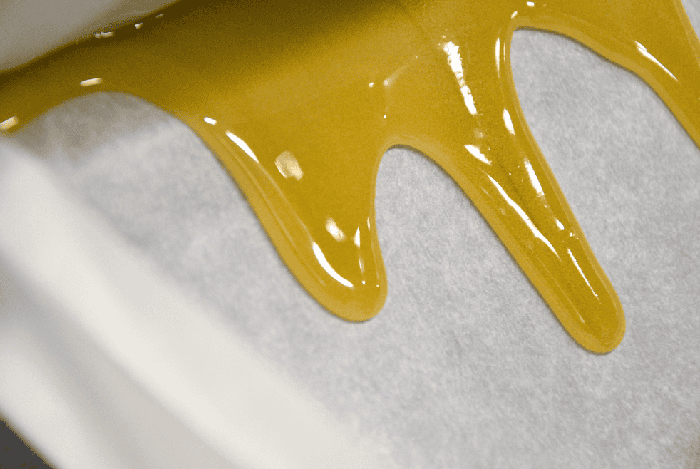 Photograph of product: Entourage Oui'd 1g CARIBBEAN BREEZE Live au chocolat Rosin