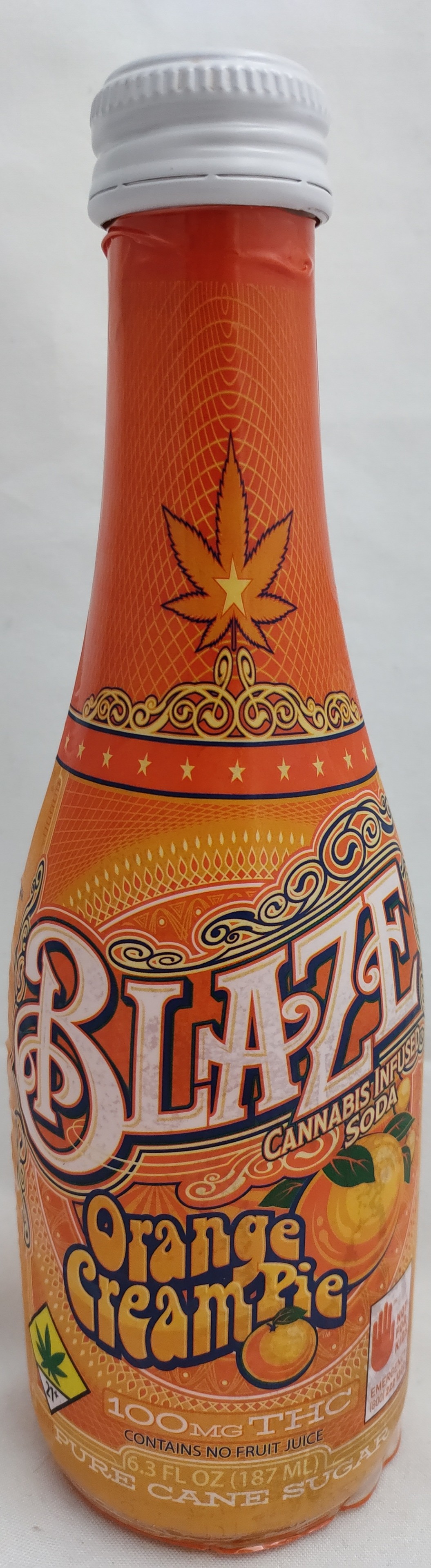 Photograph of product: Orange Cream Pie | 100mg *General Use Compliant*