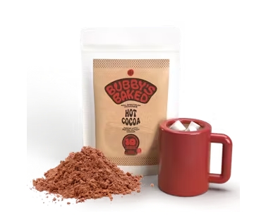 Photograph of product: Hot Cocoa | 10PK | 100MG | Drink Mix | Bubby's Baked