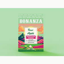Photograph of product: Bonanza | Gummies | Sour Apple (S)